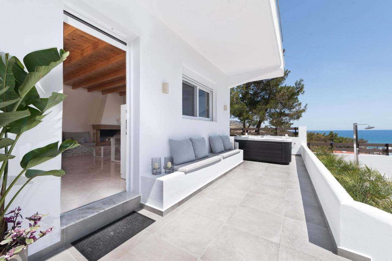 Anastasios House Stegna Apartman Arhángelosz Kültér fotó